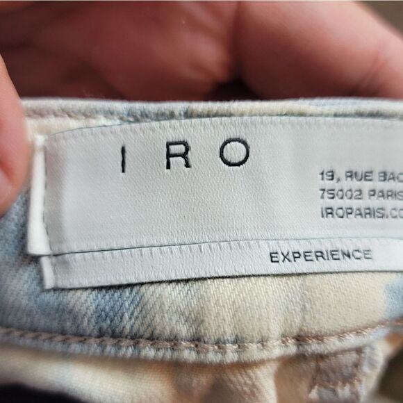 IRO Rosier Bleach Blue Skirt - Picture 12 of 15